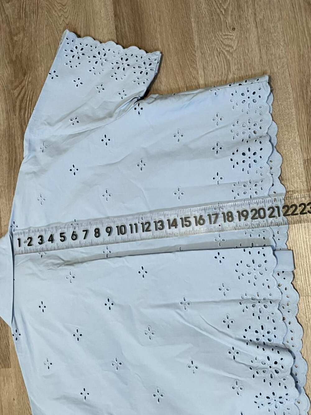 Cotton Eyelet Shirt - Picture 4 of 16